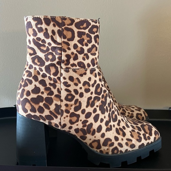 Design lab leopard boots - Picture 2 of 3